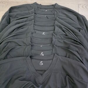 Champro Men XL Black Athletic Pullover Shirt Long Sleeve Lot of 9 + 1 Goale  NWT